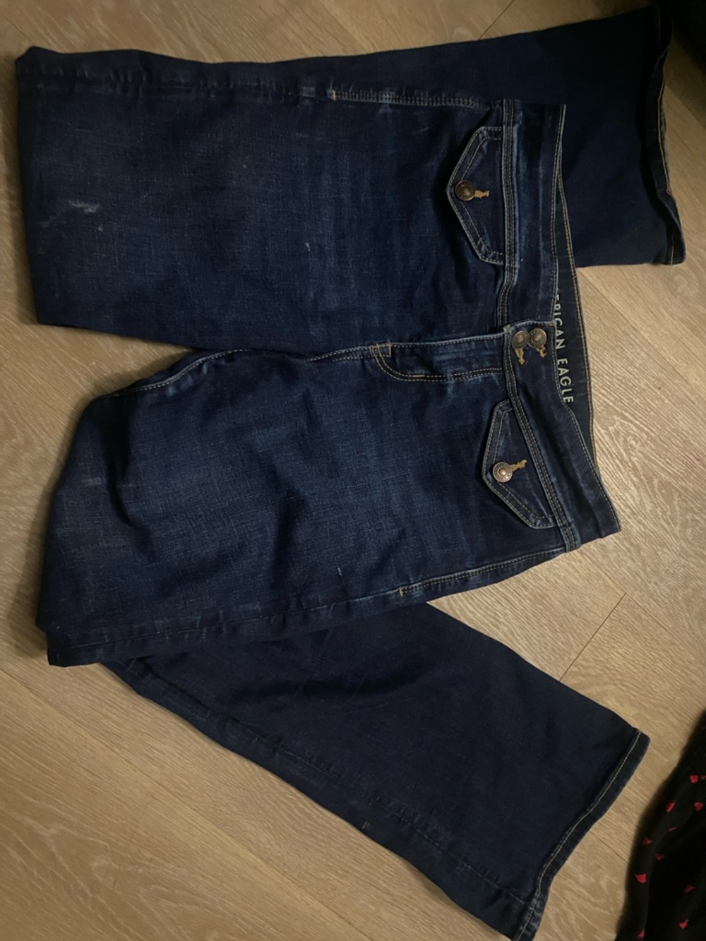 American Eagle Outfitters Men’s Dark Blue Bootcut Jeans